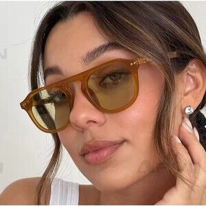 Fashion Oval Sunglasses For Men Women Vintage Brand Designer Punk Sun Glasses